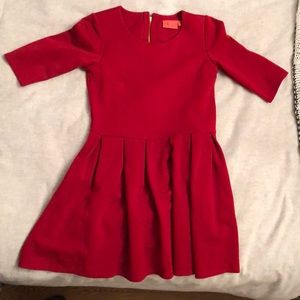 Ellie girl kids large red dress